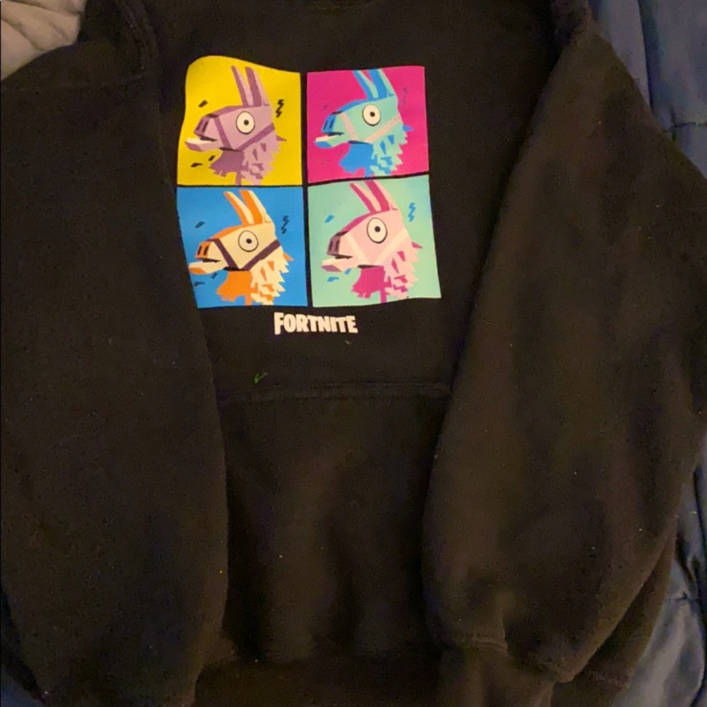 Black hoodie